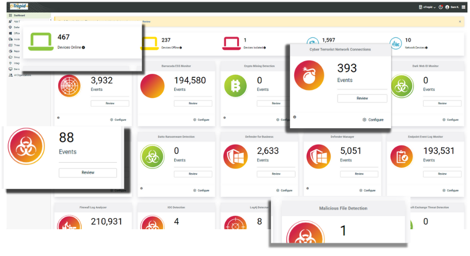 ThreatKrusher Interface ThreatKrusher Interface